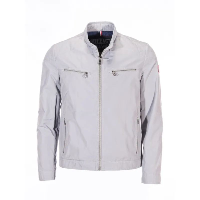 Blouson Delahaye gris clair