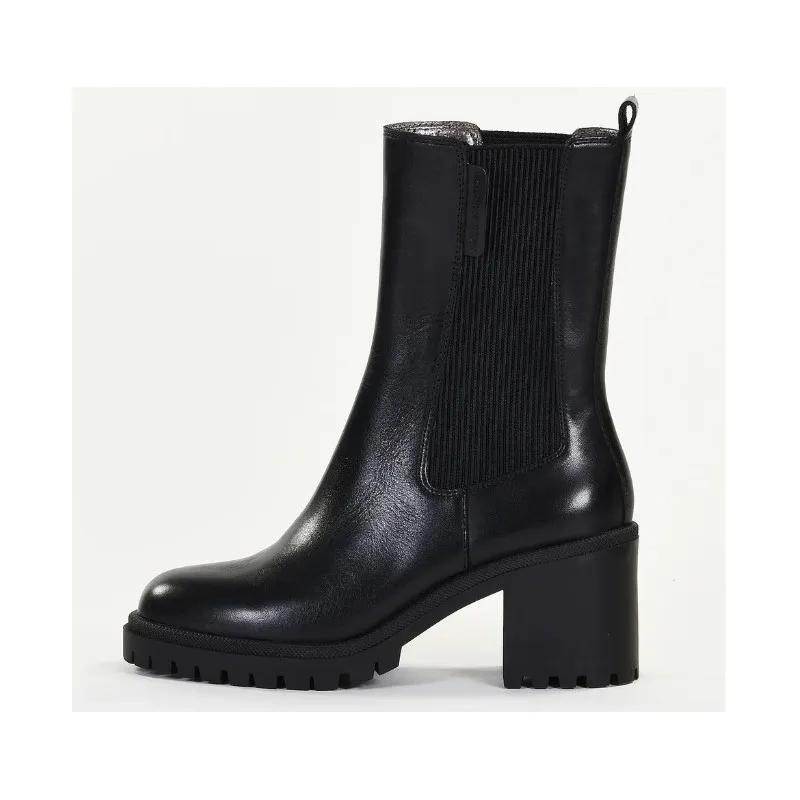 Bottines talon Emilie Karston ALIZE noir