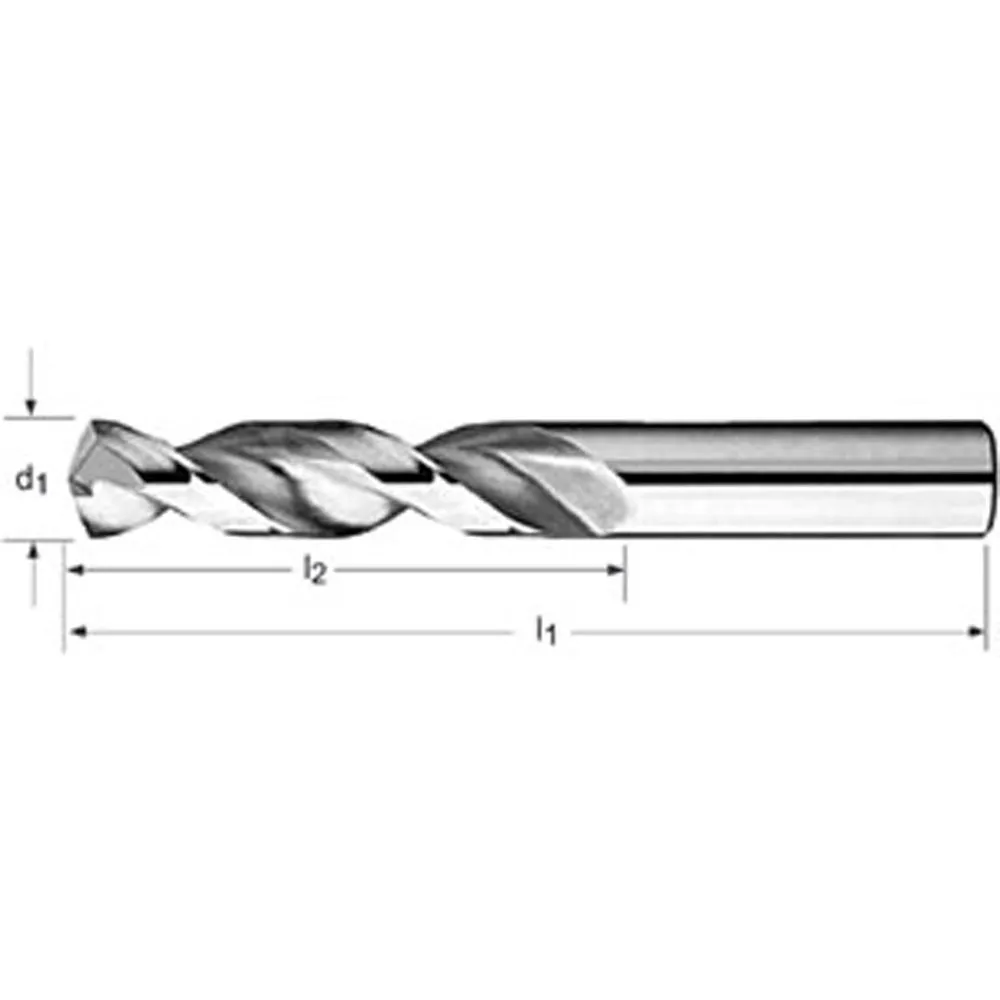 Dormer QC41P7/64 Foret à métal court 7/64" x 13/16" x 1-13/16" acier haute vitesse