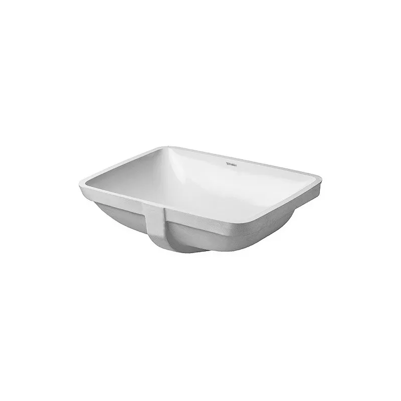 DURAVIT Starck 3 Vasque   490mm STARCK 3  BLANC ENC/DESSOUS, avec TP, sans PdR: 0305490000