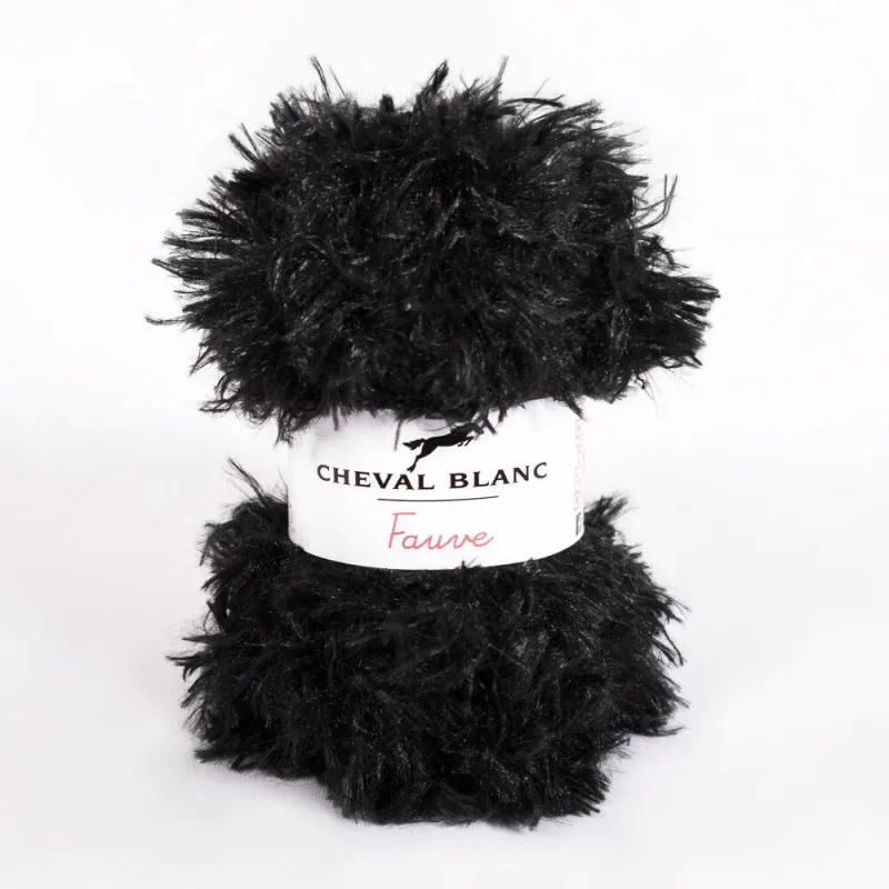 FIL A TRICOTER FAUVE – Fil à tricoter fourrure - Laines Cheval Blanc 