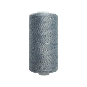 Fil en polyester gris acier 500m 