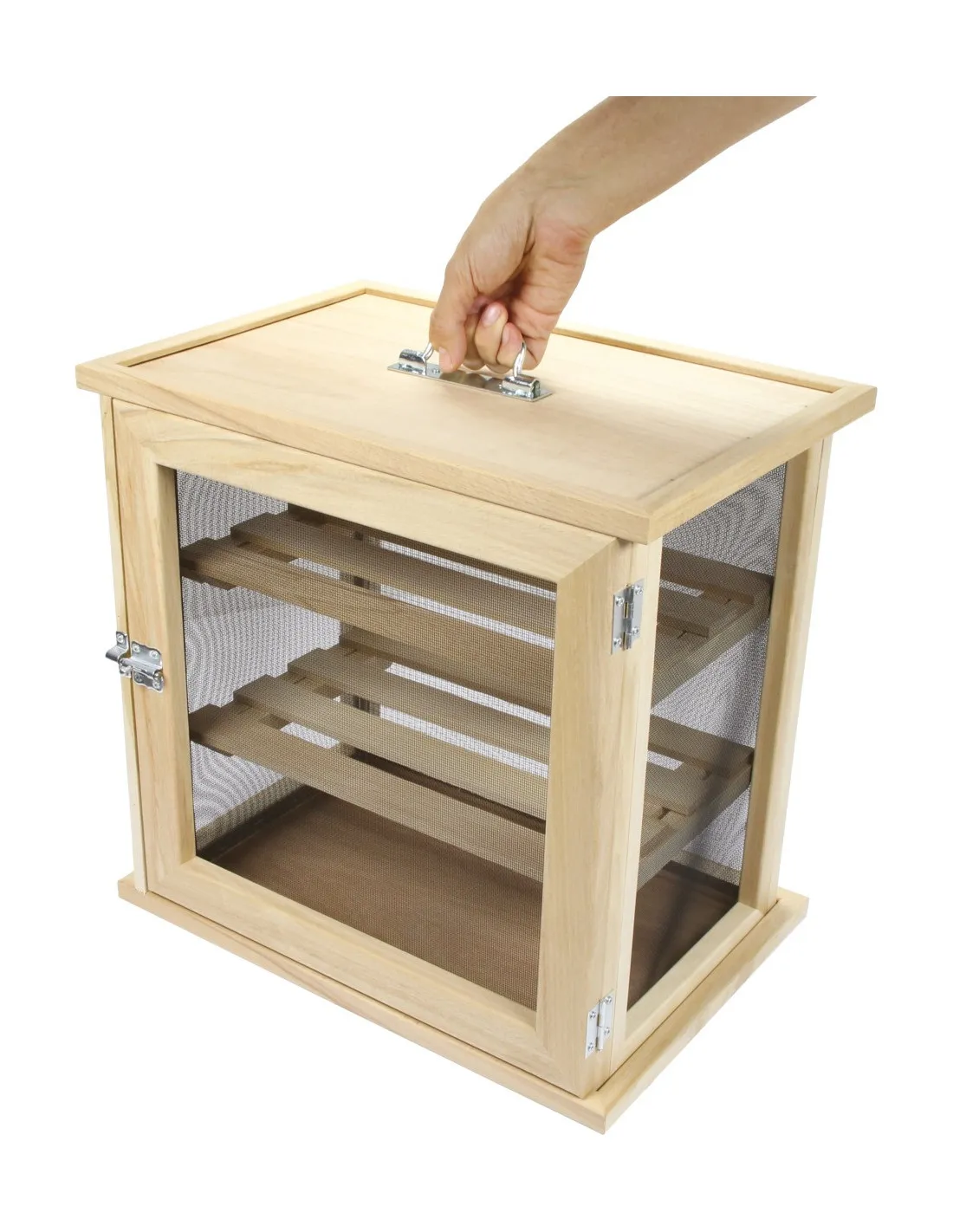Garde manger en hêtre 40 x 40 x 30 -