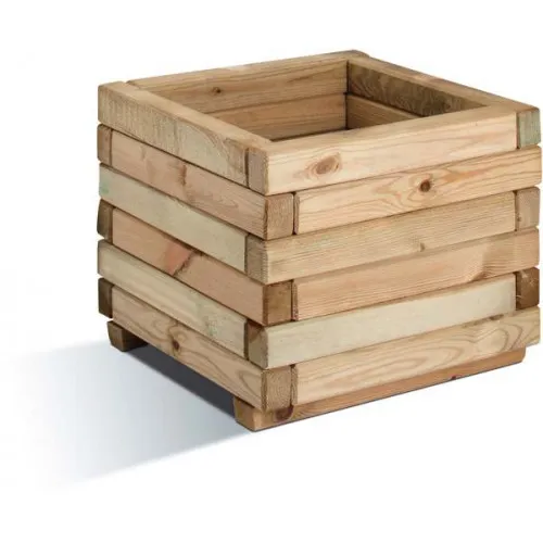 Jardipolys Bac carré STOCKHOLM 40 cm - 28L - 40 x 40 x 33