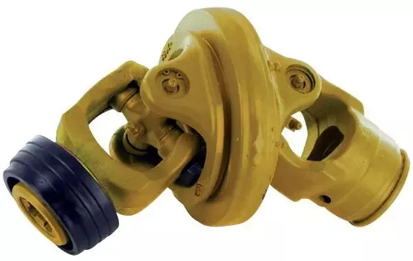 Joint grand angle 80° cr27x75/24x91mm 1"3/8 6c tube citron 39,5x49 mm