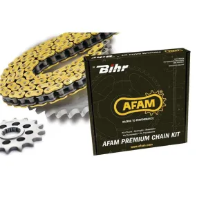 Kit chaîne AFAM 520XHR2 15/45 super-renforcée - couronne standard
