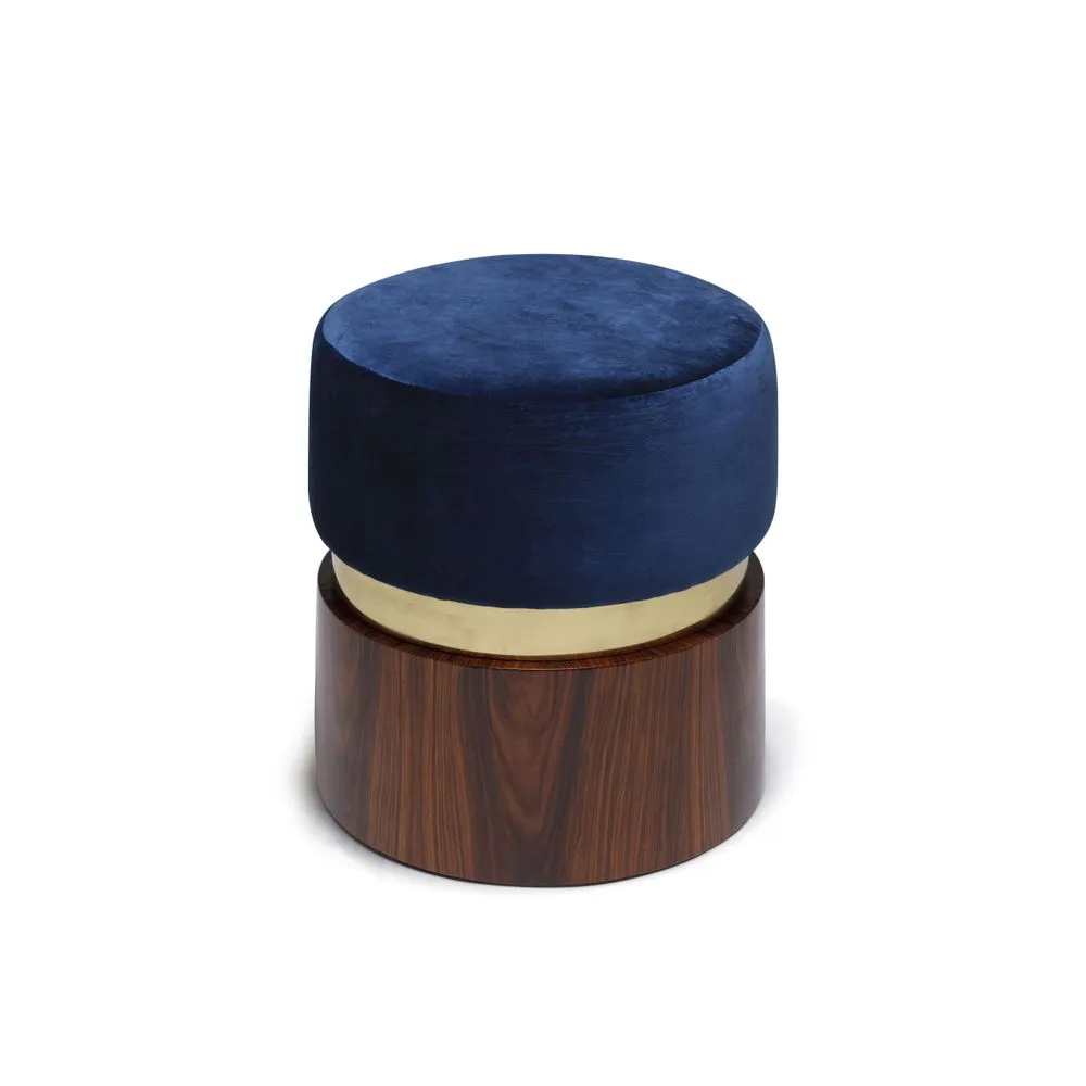 Lune b stool in ironwood