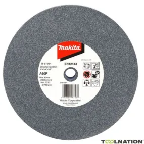 Makita Accessoires B-51954 Meule en acier 205 x 19 x 15,88mm A60P