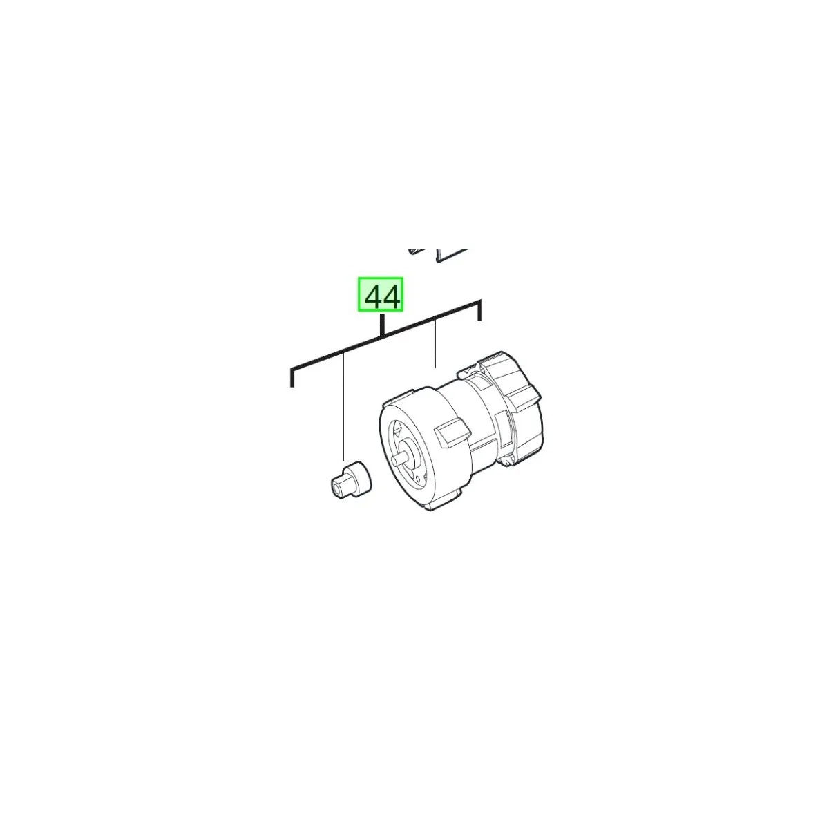 Milwaukee Moteur pour souffleur sans fil M18BBL (4931447668)
