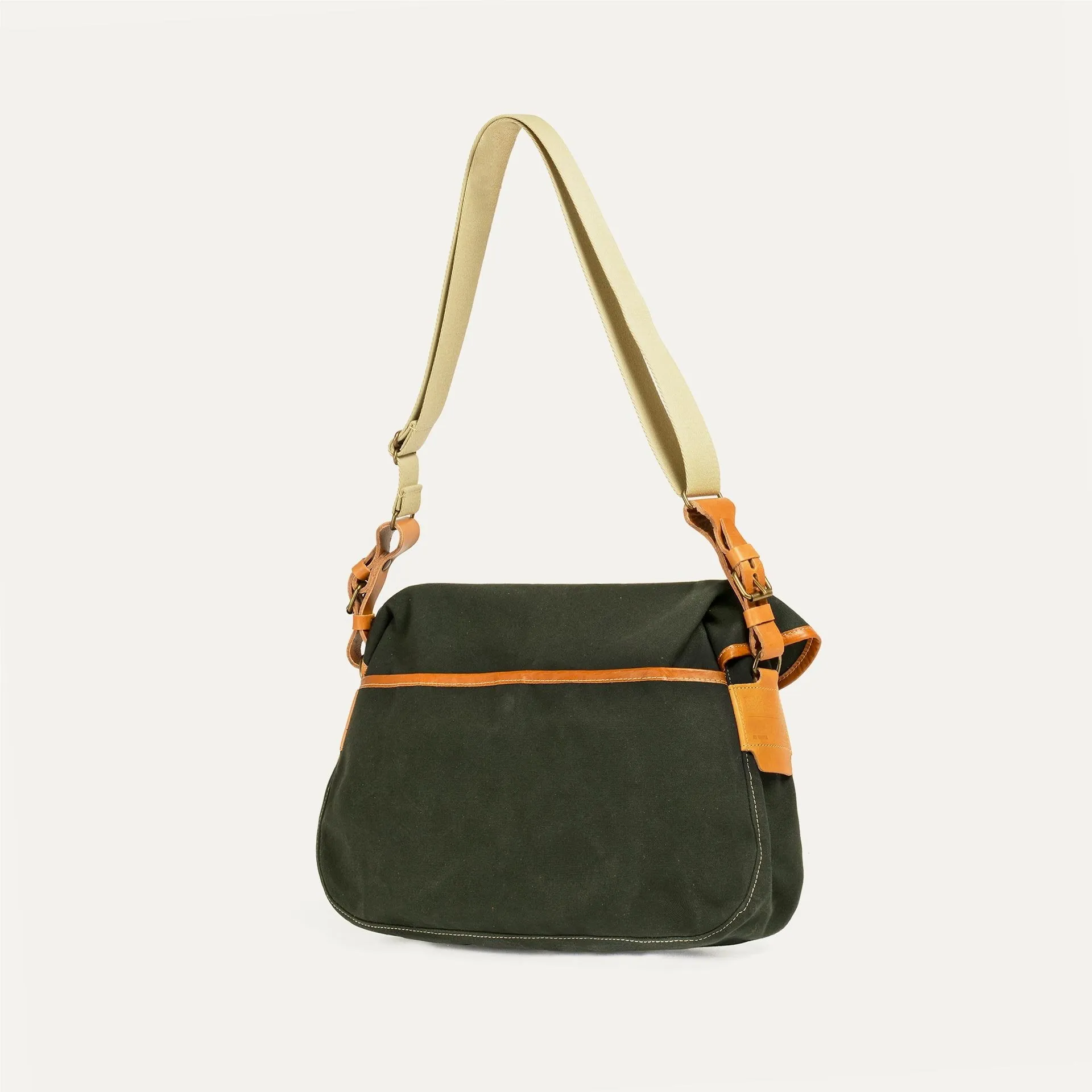 Musette du Pêcheur S - Kaki Foncé - Bleu de Chauffe - Marques de France