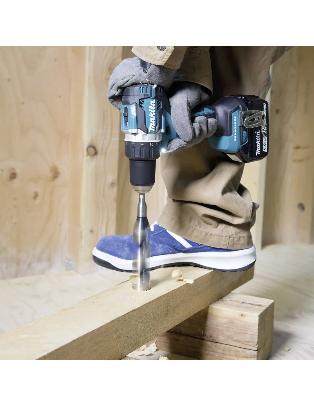 Perceuse visseuse sans fil Makita 18V Li-ion 13mm DDF484Z