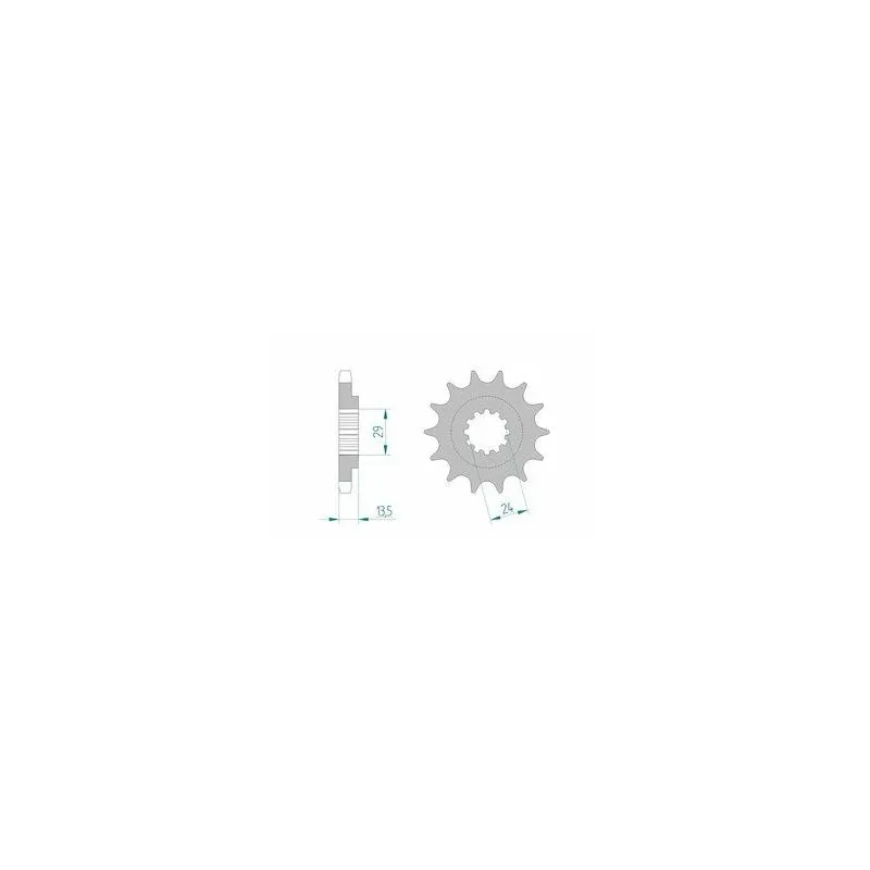 Pignon AFAM acier standard 24900 - 530