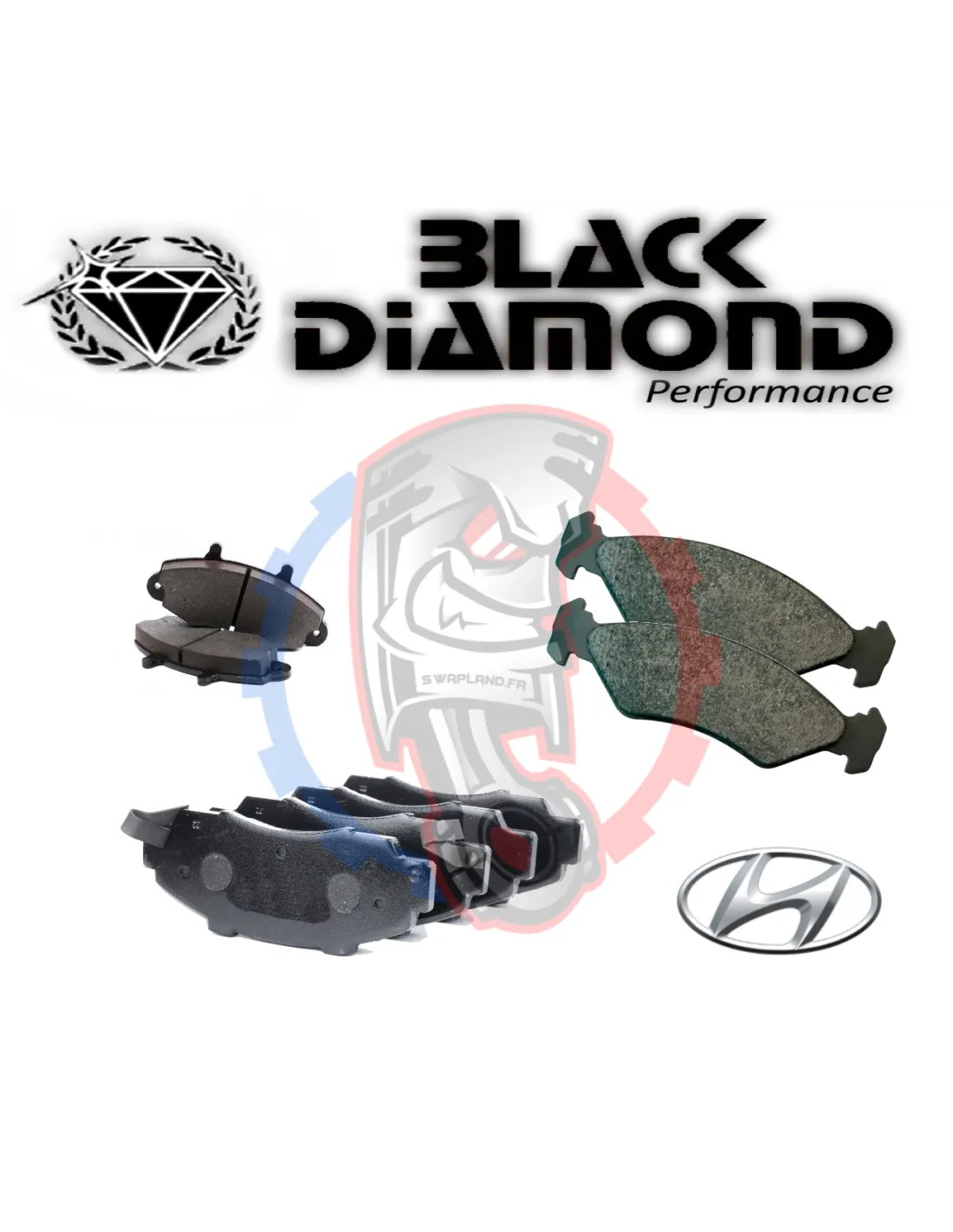 Plaquettes de frein Black diamond pour Hyundai ix20 