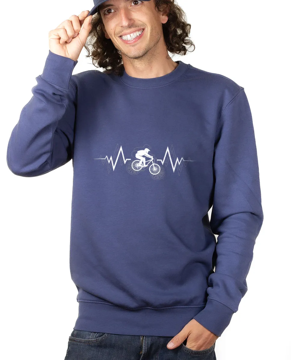 PULL HOMME : VTT ENDURO BATTEMENTS DE COEUR - Les Savoyards