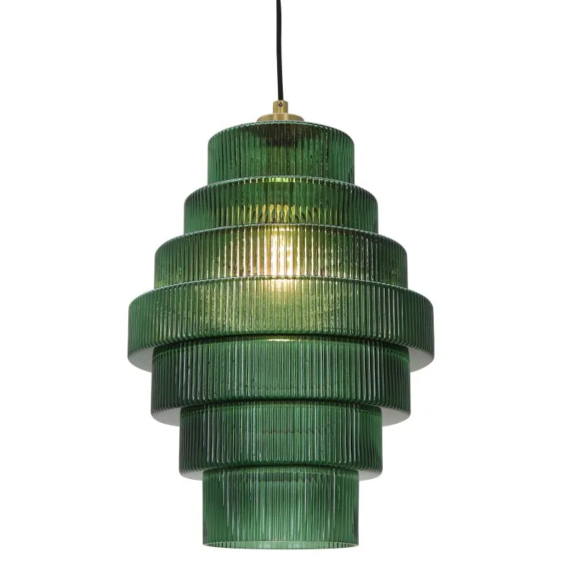 Retro hanglamp groen, Paris