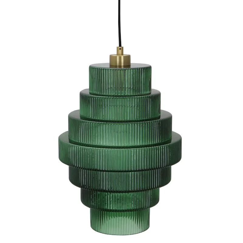 Retro hanglamp groen, Paris