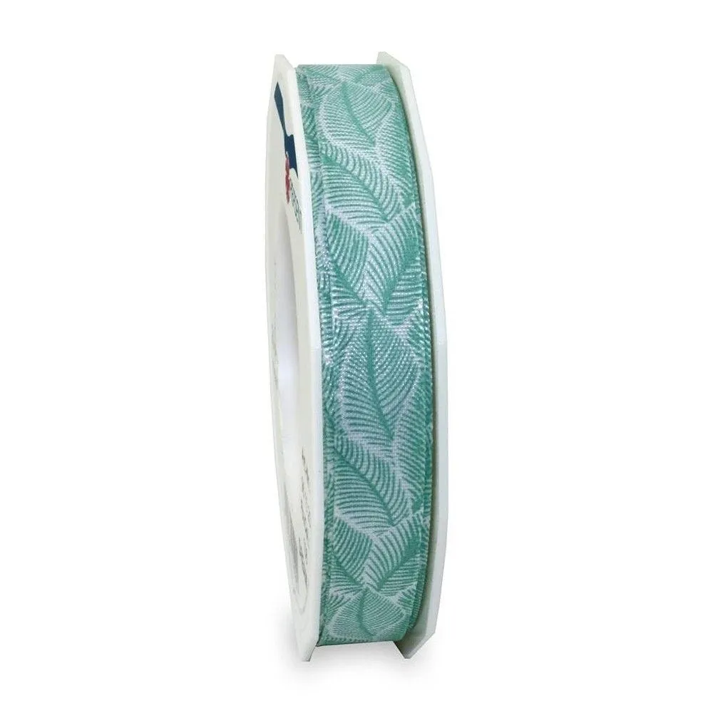 Ruban nizza 15mmx20 m avec fil vieux vert