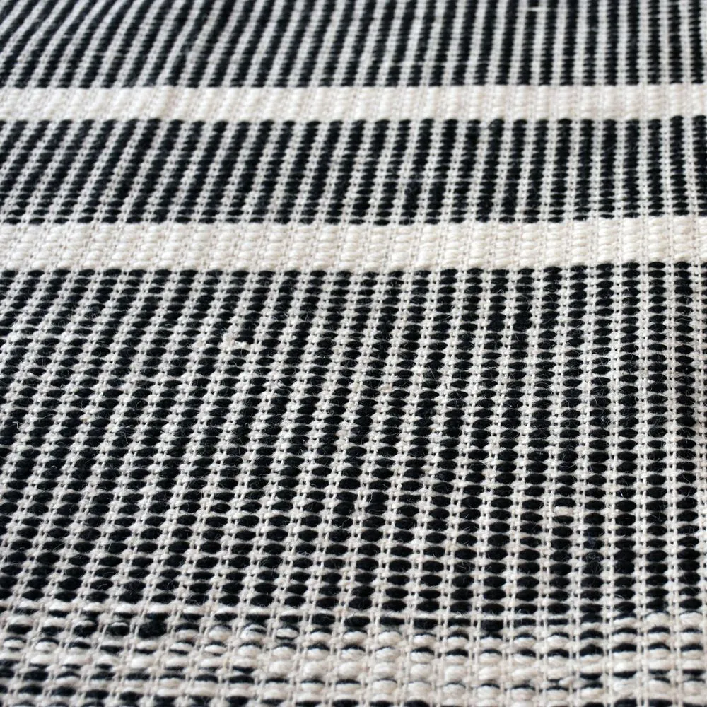 Rug kolena noir/blanc 120 x 180