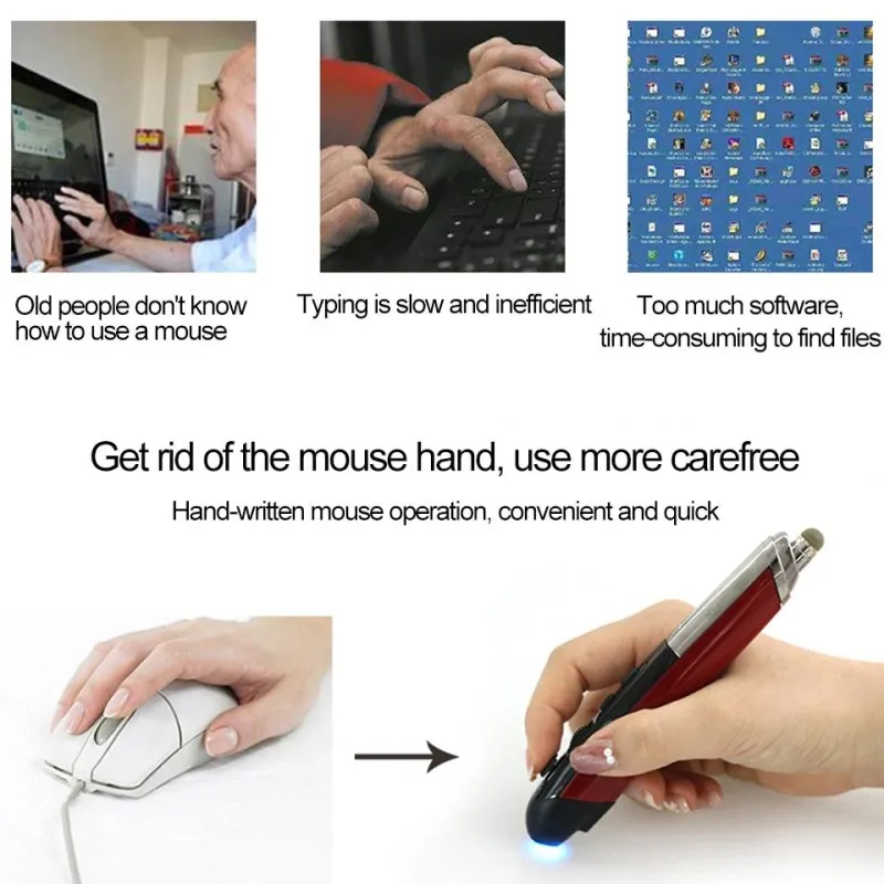 Souris Bluetooth Multifonctionnelle Sans Fil Pour PC et TV