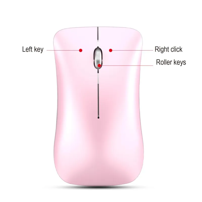 Souris Ergonomique Sans Fil Bluetooth 1600 DPI Rechargeable