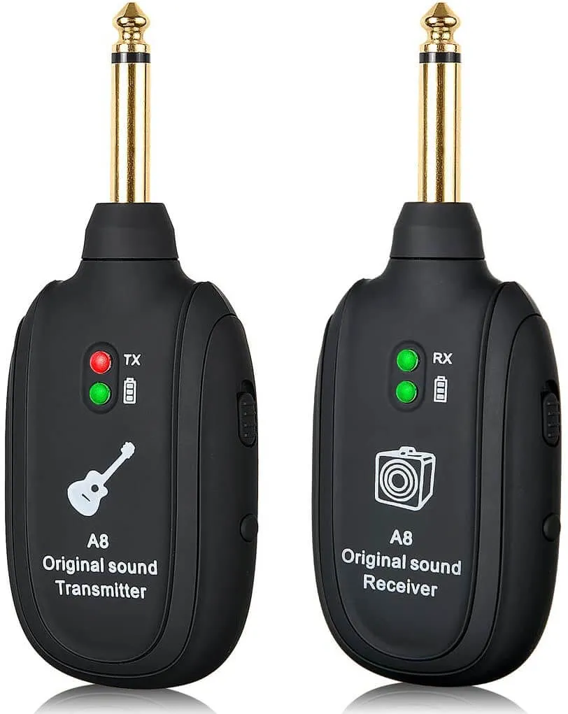 Système d'amplification sans fil pour guitare | metteur et Récepteur
