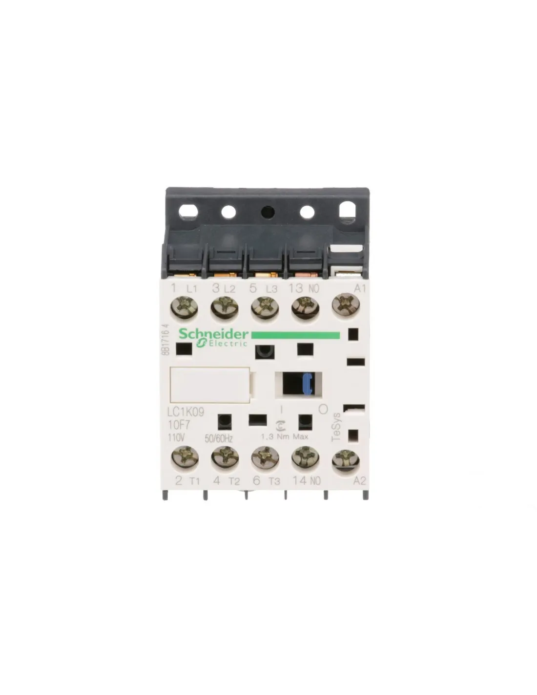 TeSys LC1K contacteur 3 Pôles AC-3 440V 9A bobine 110Vca SCHNEIDER LC1K0910F7