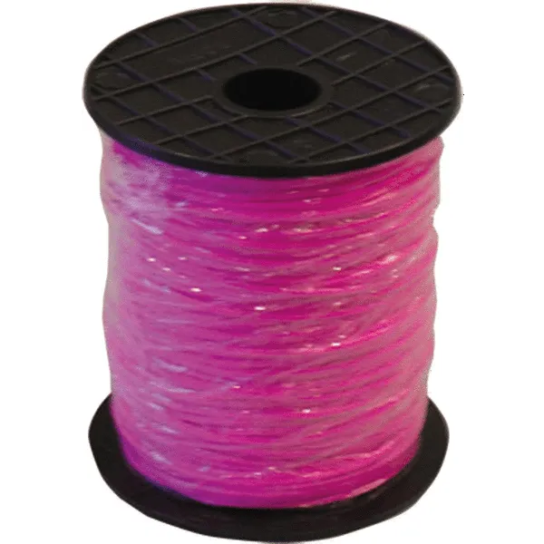 Tresse fluo rose fil 1,5 mm x 200 m