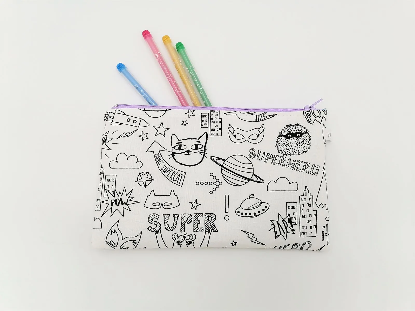 Trousse à colorier lavable • Fil'Otablo A personnaliser • Fil'Otablo