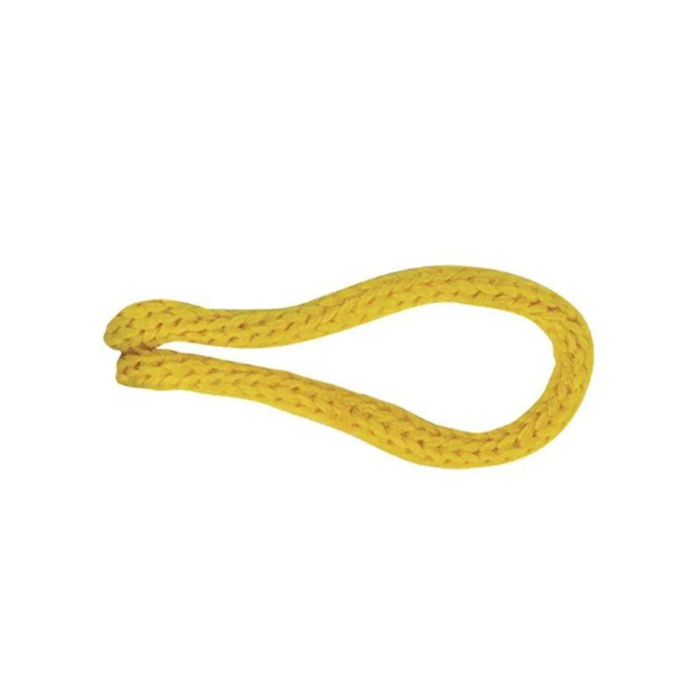 Tube tricoté avec fil, jaune, 3 m